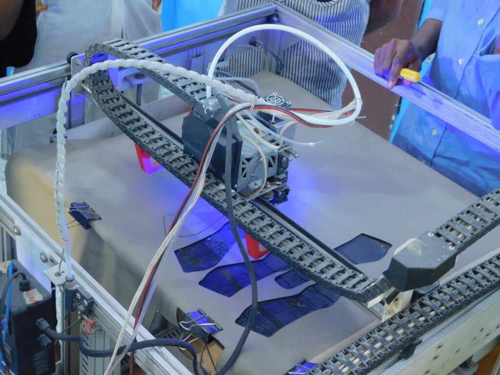 laser cutting at CIC